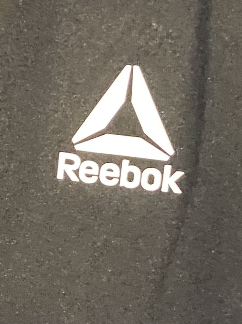 Reebok Black Phone Armband with White Reflective Logo